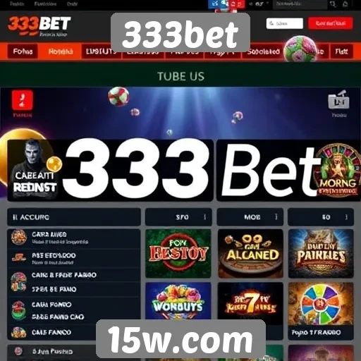 Oferta de jogos e apostas na 333bet